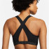 Sutiã esportivo Nike Mulher Dri-FIT Swoosh Preto