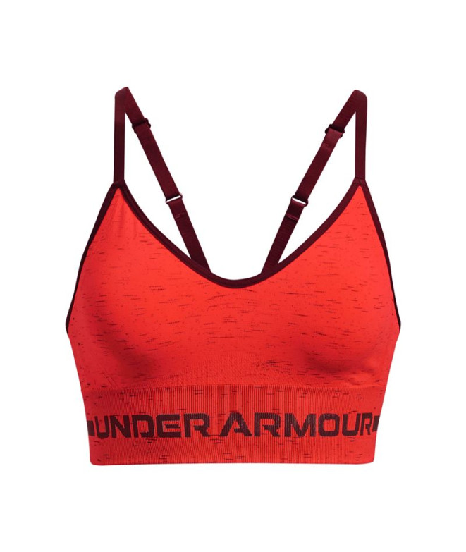 Soutien de desporto para mulher Under Armour Seamless Low Long Heather