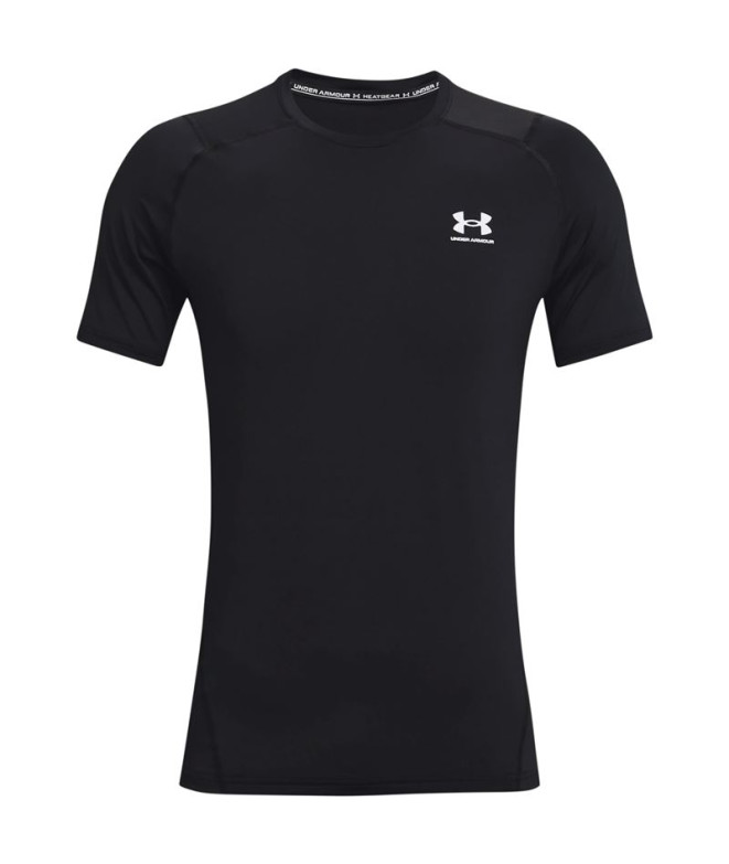 T-Shirt Running Under Armour Fitted Man Blk