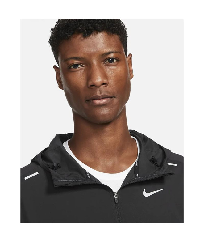 Veste running Nike Homme de Windrunner Black