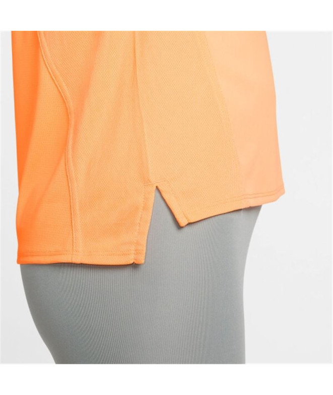 Camiseta de running Nike Dri-FIT Race Mujer Orange