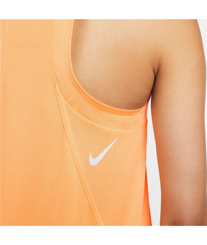 Camiseta de running Nike Dri-FIT Race Mujer Orange