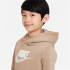 Moletom Nike Infantil Roupa de desporto Club Brown