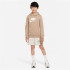 Moletom Nike Infantil Roupa de desporto Club Brown