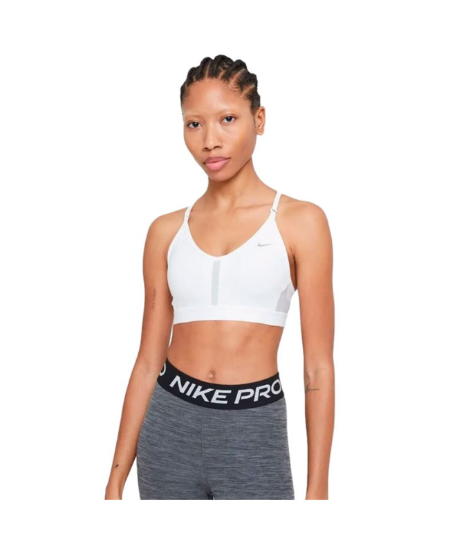 Soutien-gorge de sport Nike Indy Woman Blanc