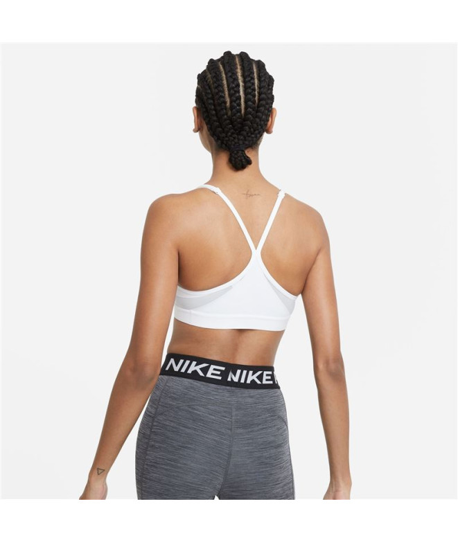Brassiere de sport Nike Femme Indy White