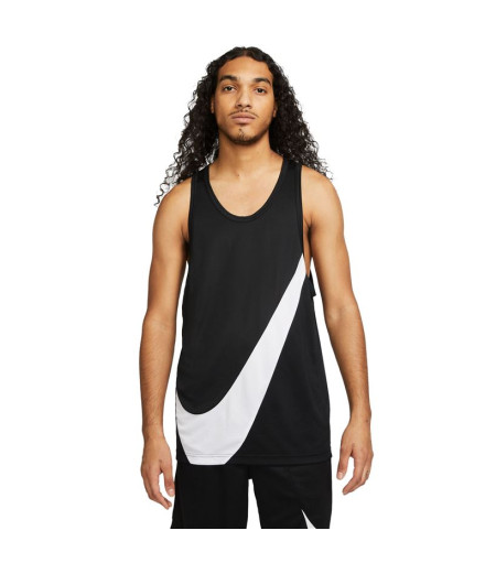 Nike Big Swoosh - Preto - T-shirt Homem