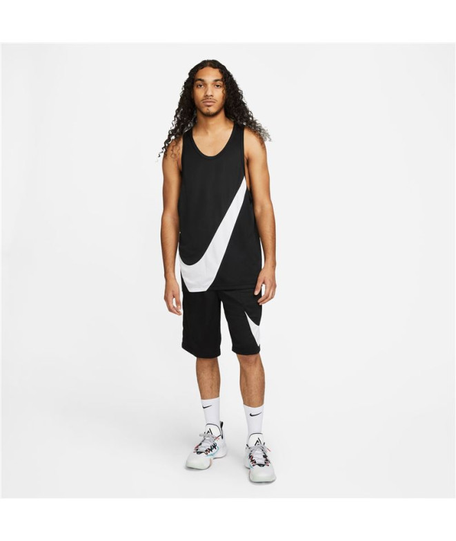 T-shirt basket-ball Nike Homme de Dri-FIT Noir