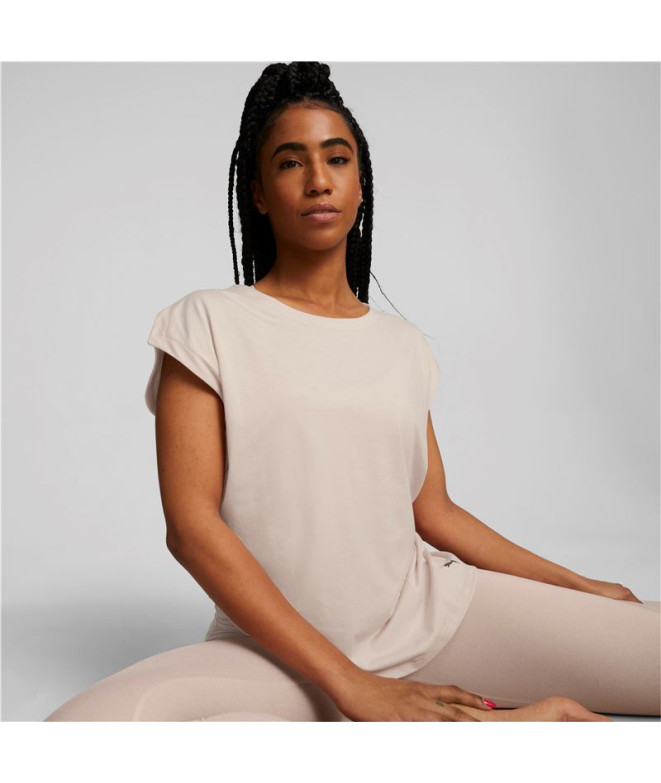 Camiseta Puma Studio Foundation Mulher Pk