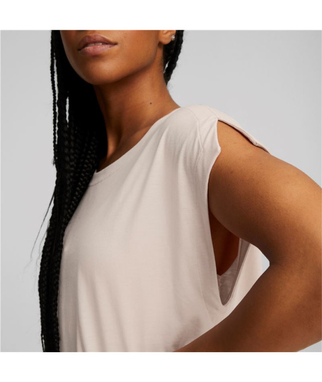 Camiseta Puma Studio Foundation Mulher Pk