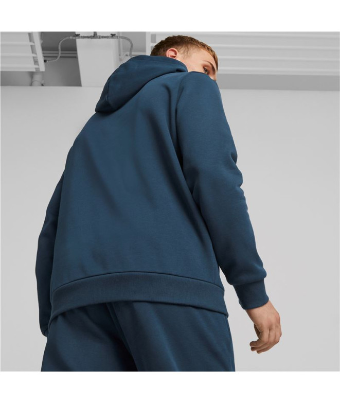 Sweat Homme Puma Essentials+ Two-Tone Blue