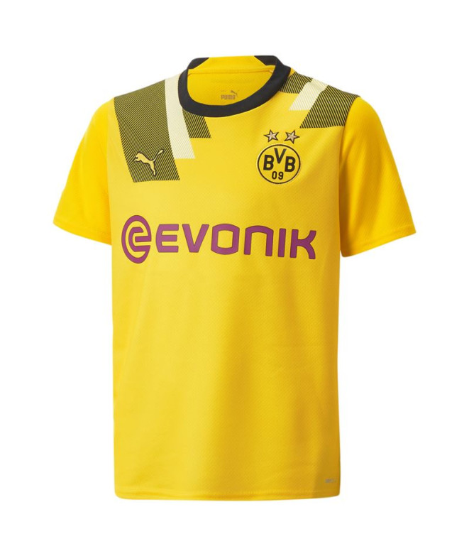 Camiseta de fútbol Puma Borussia D Niño Yellow
