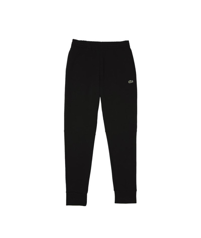 Pantalon long Lacoste Hommes Eco Cotton Noir