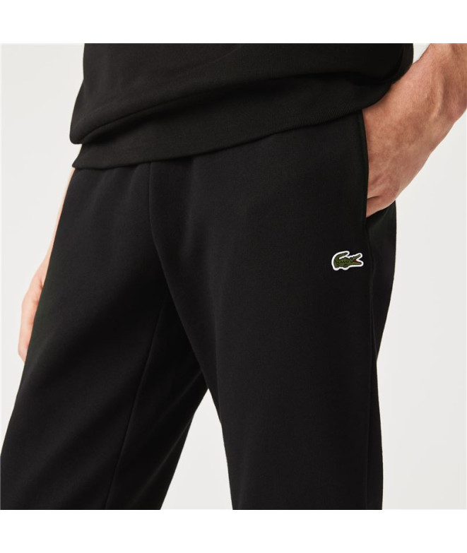 Calça longos Lacoste Algodão Eco Homem Preto