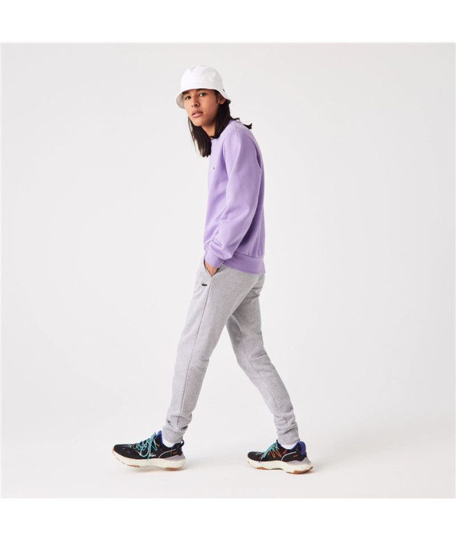 Pantalon long Lacoste Hommes Eco Coton Gris