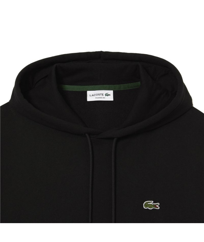 Hoodie Lacoste Hommes Eco Cotton Noir