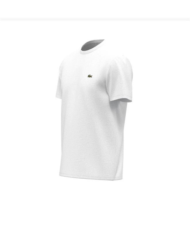 T-shirt Lacoste Hommes Coton Blanc
