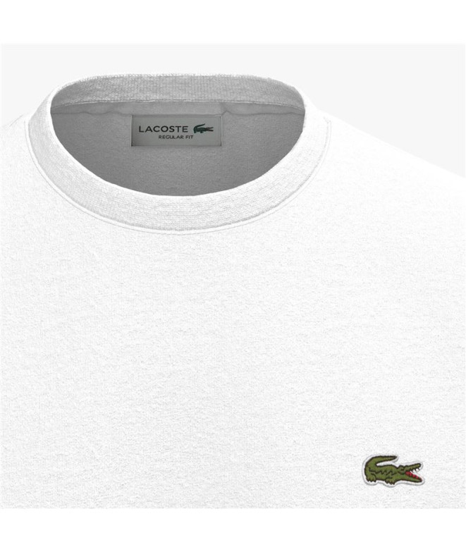 T-shirt Lacoste Hommes Coton Blanc