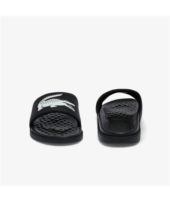 Tongs pour hommes Lacoste Croco Dualiste Man Black