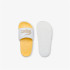 Tongs pour femmes Lacoste Croco Dualiste Women's White