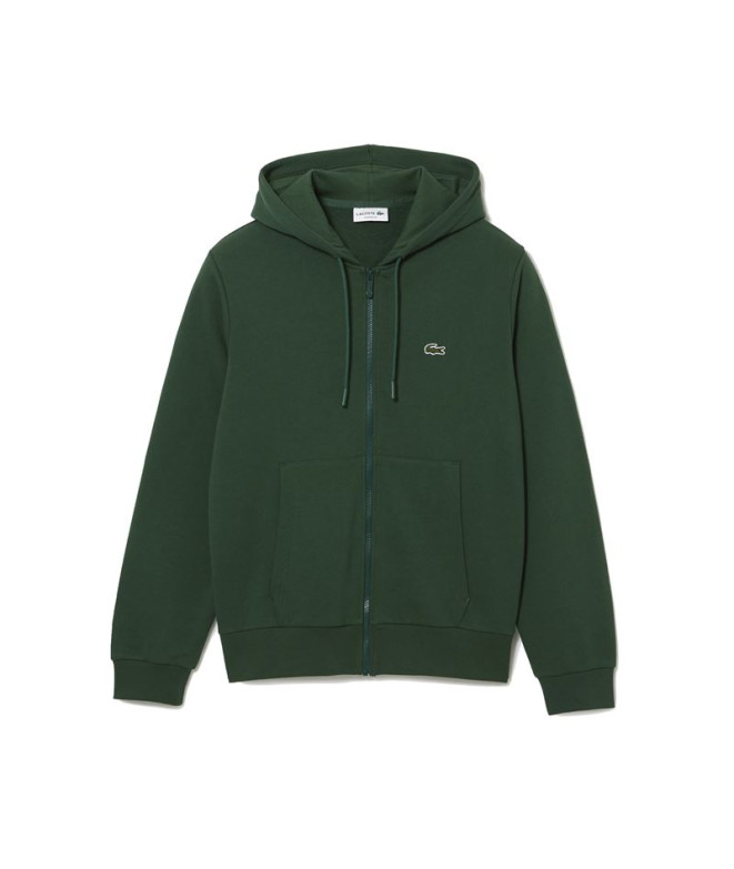 Veste à capuche Lacoste Man Green