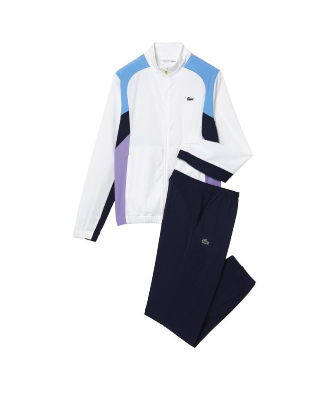 Fato de treino Lacoste SPORT Ténis ColorBlock Homem Branco