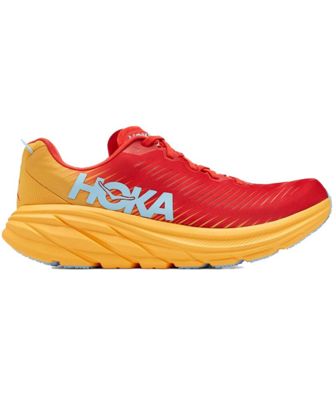 Chaussures de running HOKA Rincon 3 Hommes Rouge