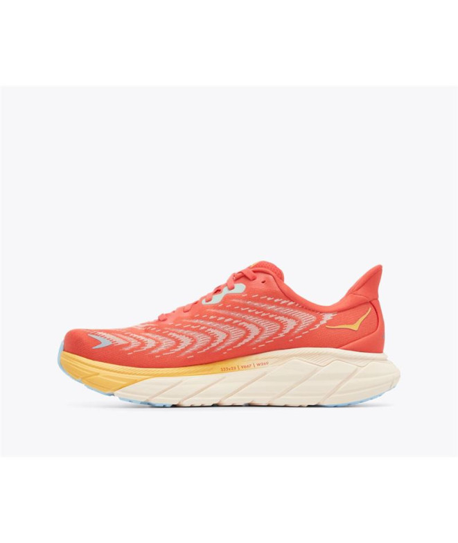 Hoka Arahi 6 - Naranja - Zapatillas Running Hombre