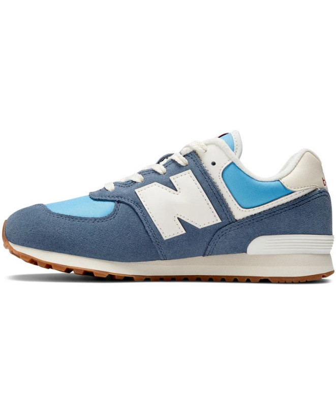 Chaussures New Balance 574 Lifestyle Enfant Bleu