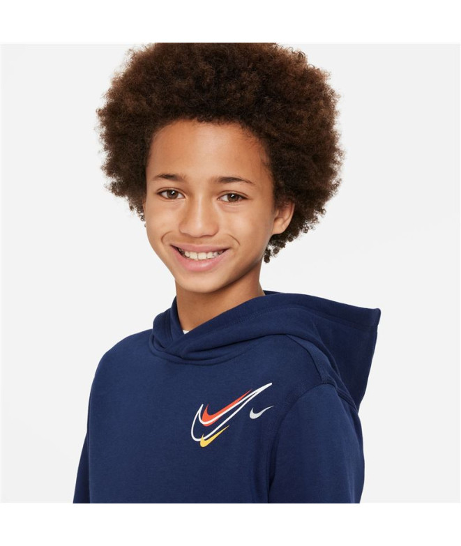 Sweat à capuche Nike Sportswear Kids Blue