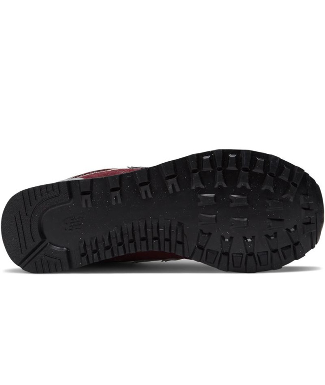 Zapatillas New Balance 574v3 Mujer Burgundy