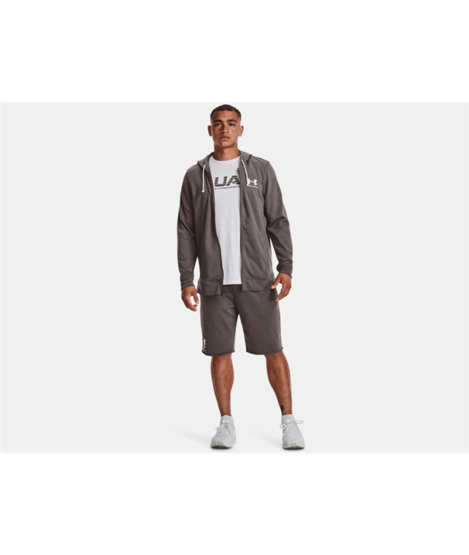 Veste Under Armour Rival Terry Man Green