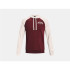 Sweatshirt Under Armour Marca de palavra Colorblock para homem Vermelho