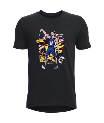 Camisola de basquetebol Under Armour CUR Kids Blk