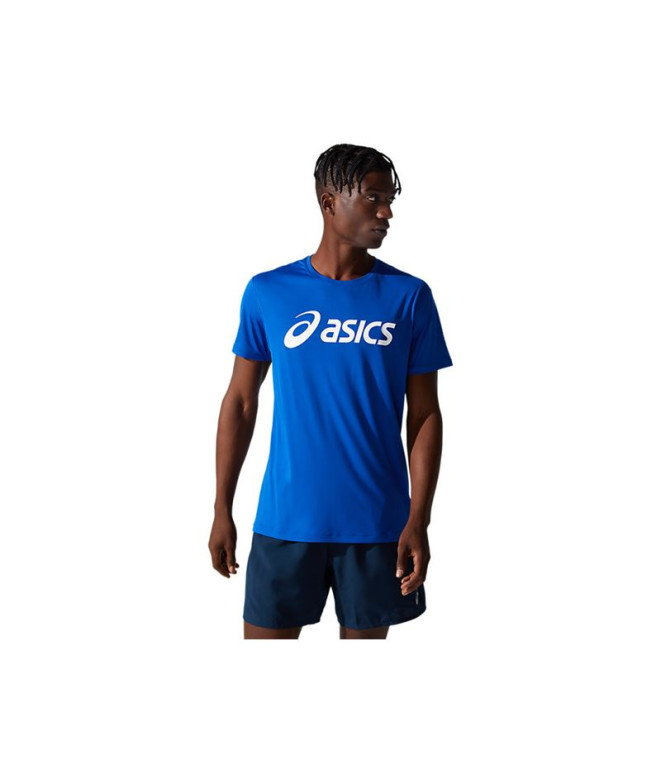 Camiseta de running ASICS CORE Hombre Blue