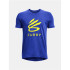 T-shirt Under Armour Curry Lightning Logo Kids Blue