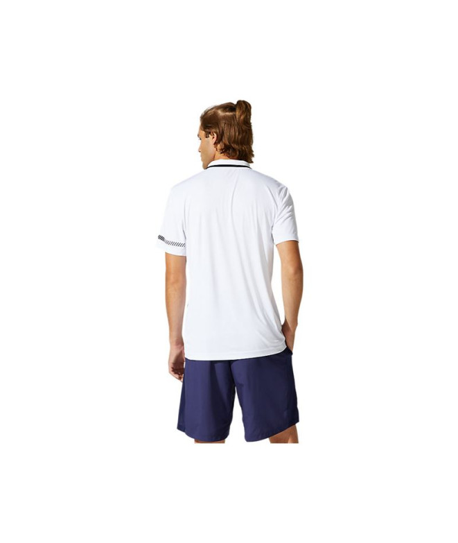 Polo ASICS COURT Hombre White