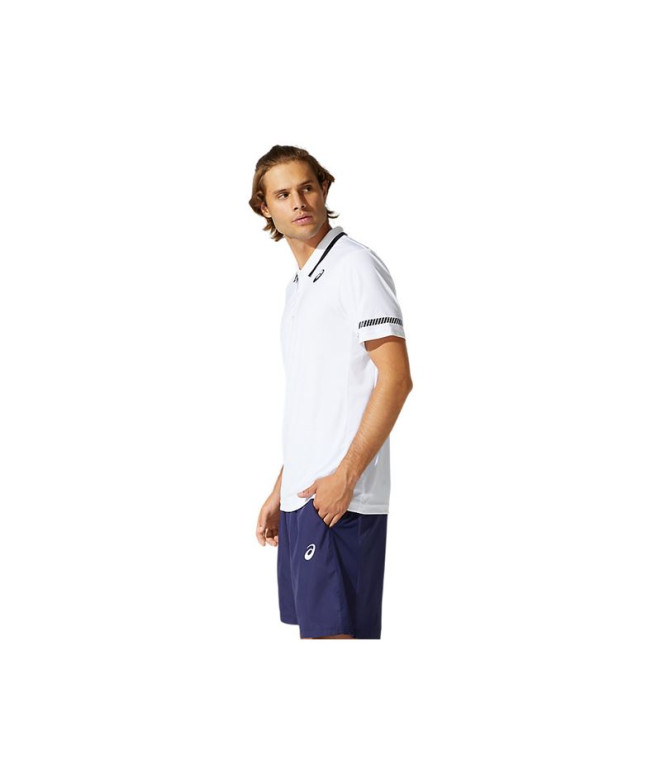 Polo ASICS COURT Hombre White