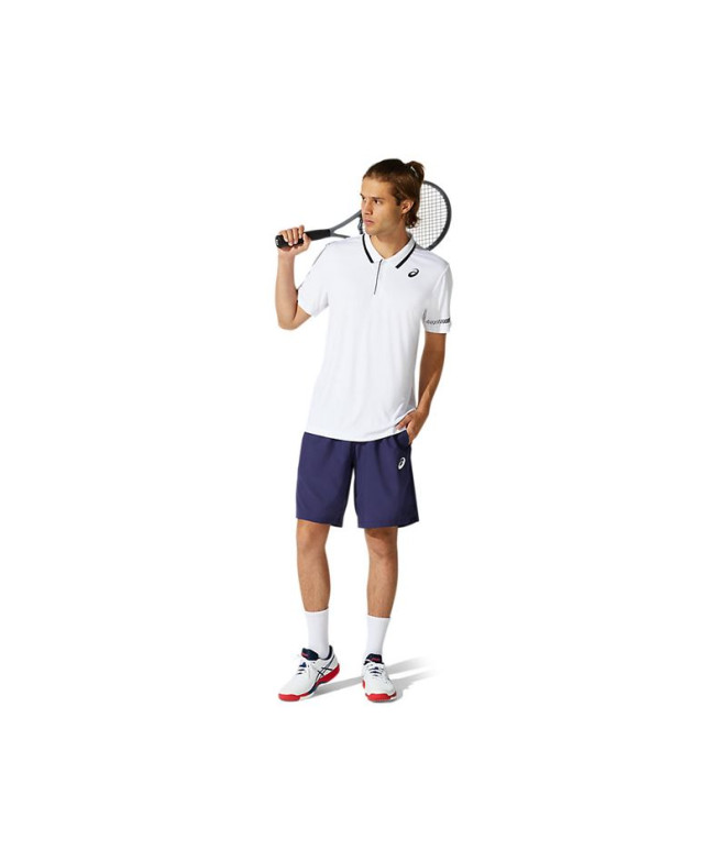Polo ASICS COURT Hombre White