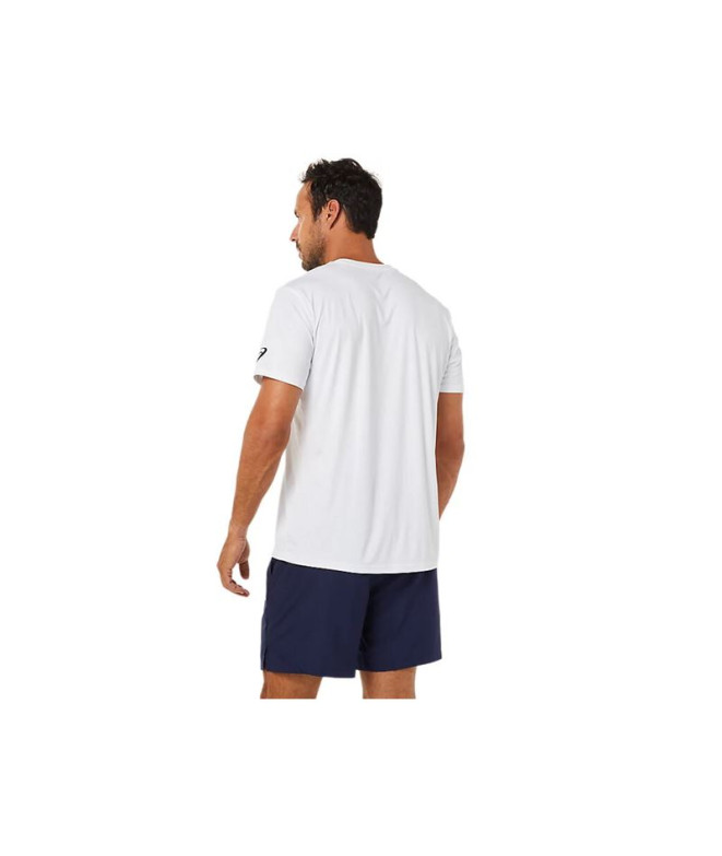 ASICS COURT M SPIRAL TEE Hommes Blanc