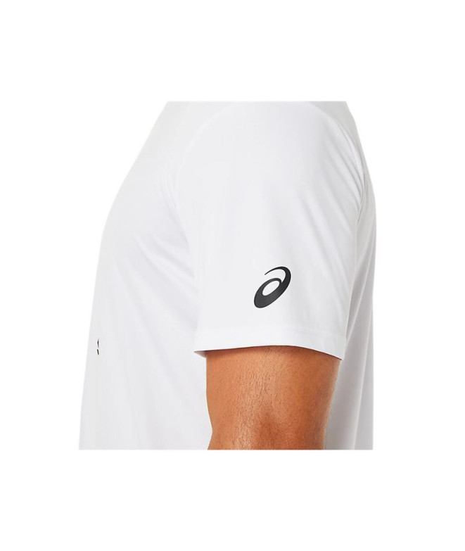 ASICS COURT M SPIRAL TEE Hommes Blanc