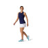 ASICS COURT PIPING Top de tennis femmes Bleu