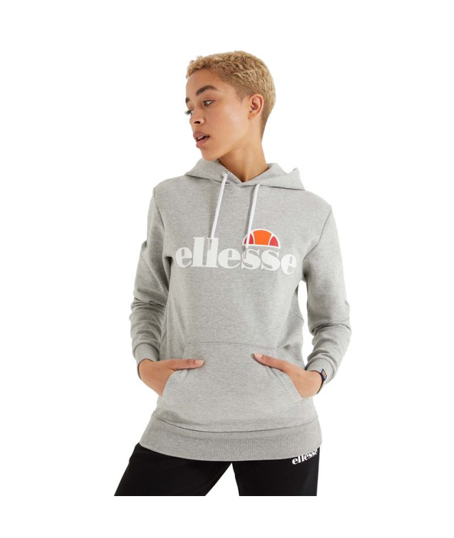 Moletom Ellesse Torices com capuz Mulher Cinzento