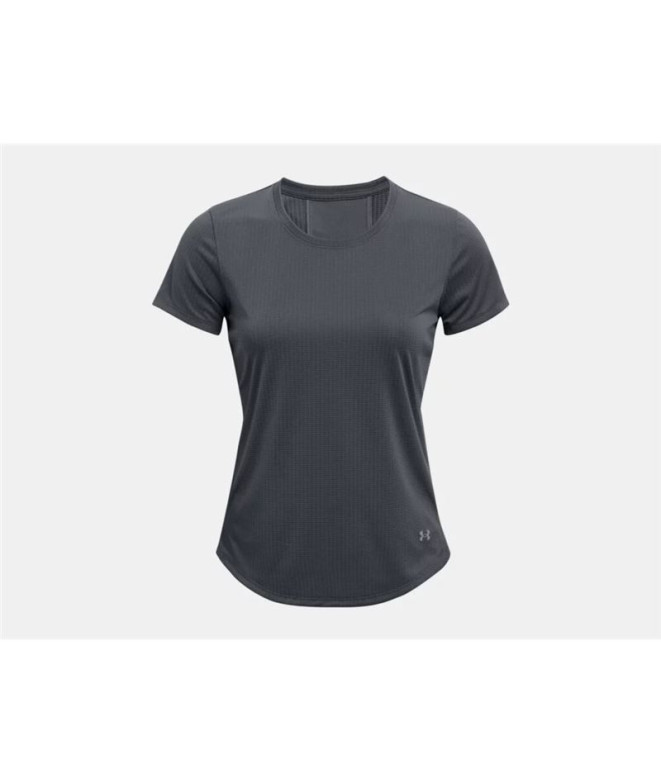 Camiseta de running Under Armour Sp Stride Mujer Grey