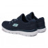 Zapatillas Skechers Summits-Quick Lapse Mujer Navy Mesh/ White Trim