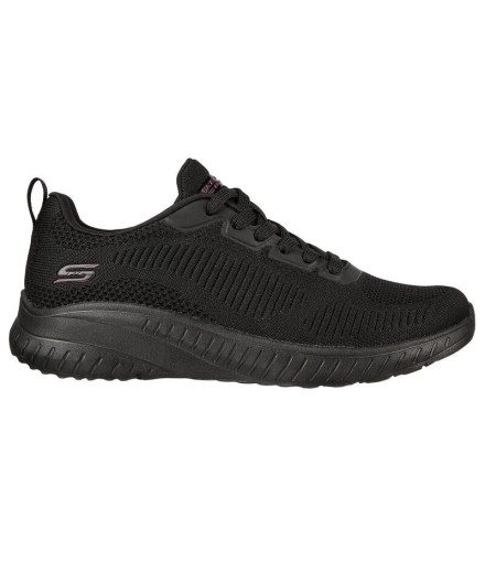 Chaussures Skechers Bobs Squad Chaos - F Femme Noir...