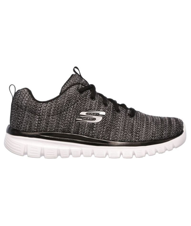 Chaussures Skechers Graceful-Twisted Fortune Femmes Bk
