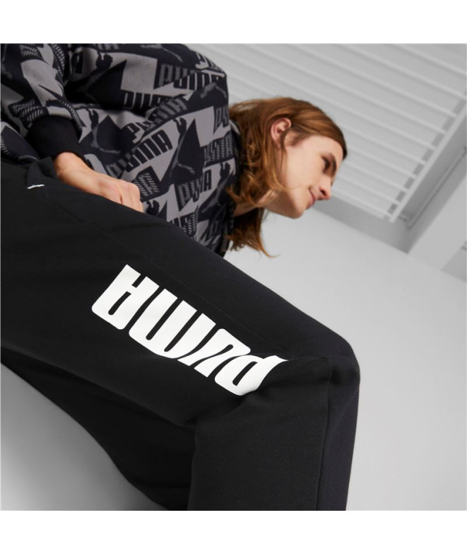 Pantalones Puma Power Sweatpants Hombre Black
