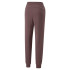 Pantalones Puma ESS+ Embroidery High-W Mujer Brown