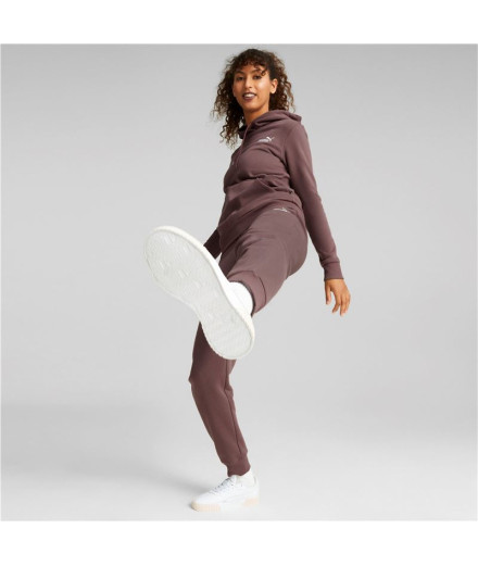Puma Essentials+ Embroidery Sweatshirt Women Brown 2